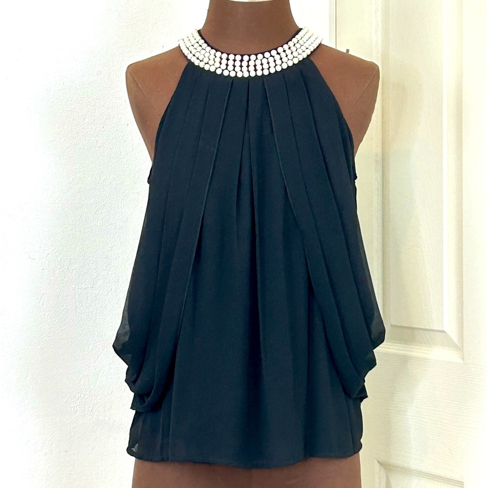 Adiva Embellished Blouse SZ M